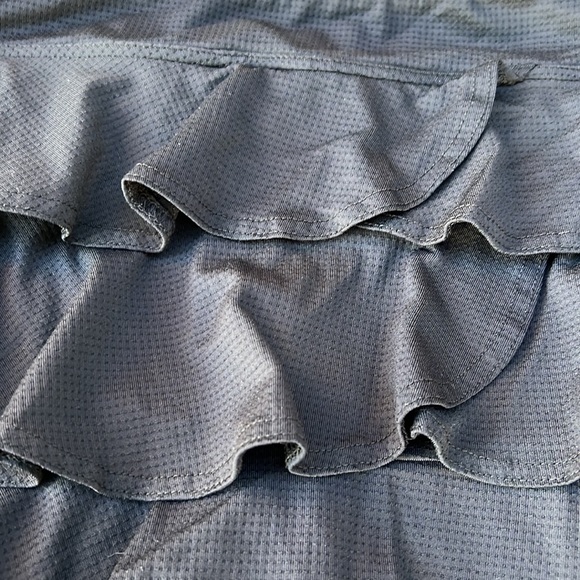 🎯Lija Fuse Flounce Skort Skirt Black Size Medium - Picture 5 of 10